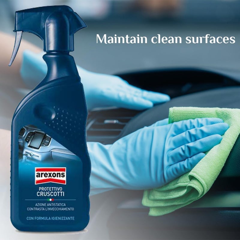AREXONS -8163 Metal and Brake Cleaner, Blue, 500 ml - Image 2