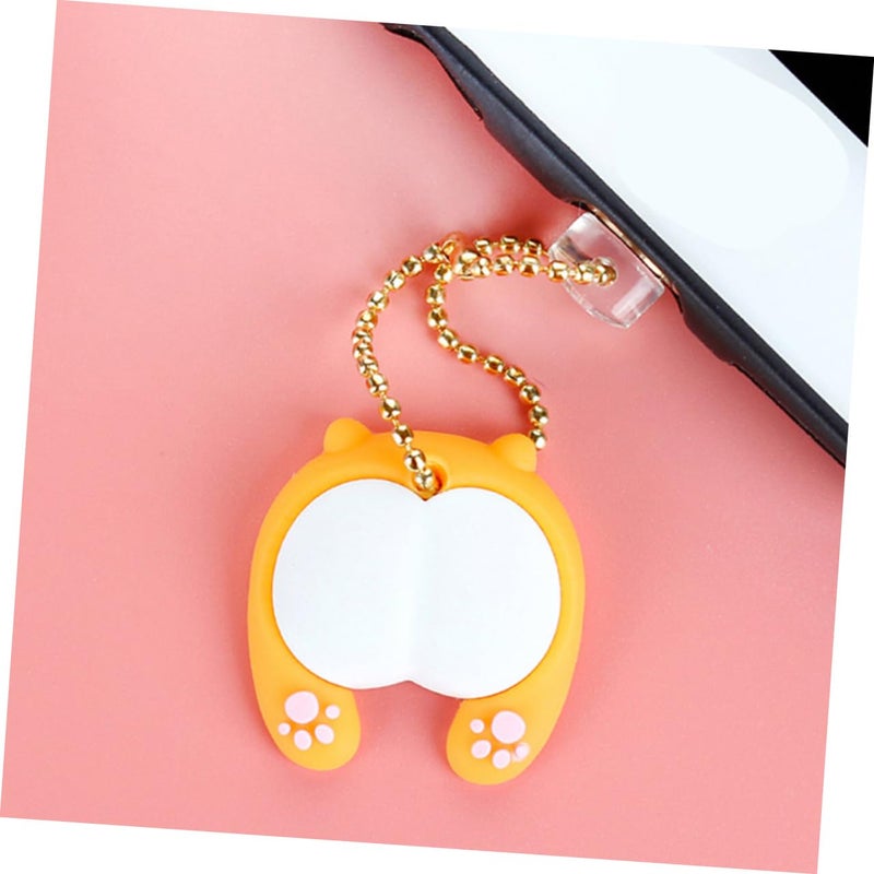 2PCS Dustproof Charging Port Cover Protector Decorative Pendant Plug Charm - Image 5
