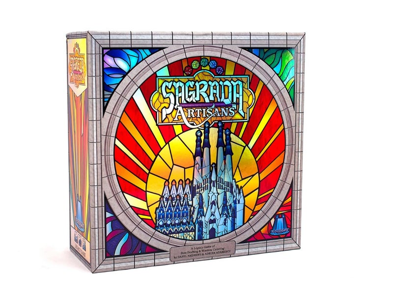 Floodgate Games Sagrada Artisans  A Strategy Game Based on The AwardWinning Board Game Sagrada  Family Board Game for Kids  Adults  Ages 10 and Up  for 2 to 4 Players  Easy to Learn Deluxe Edition - Image 2
