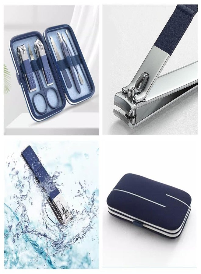 JAGDIV Manicure Set, Nail Clippers Kit 7 in 1 Stainless Steel Professional Portable Manicure Pedicure Care Kit with PU Leather Case Manicure Kit, Nail Clipping Tools - Image 4