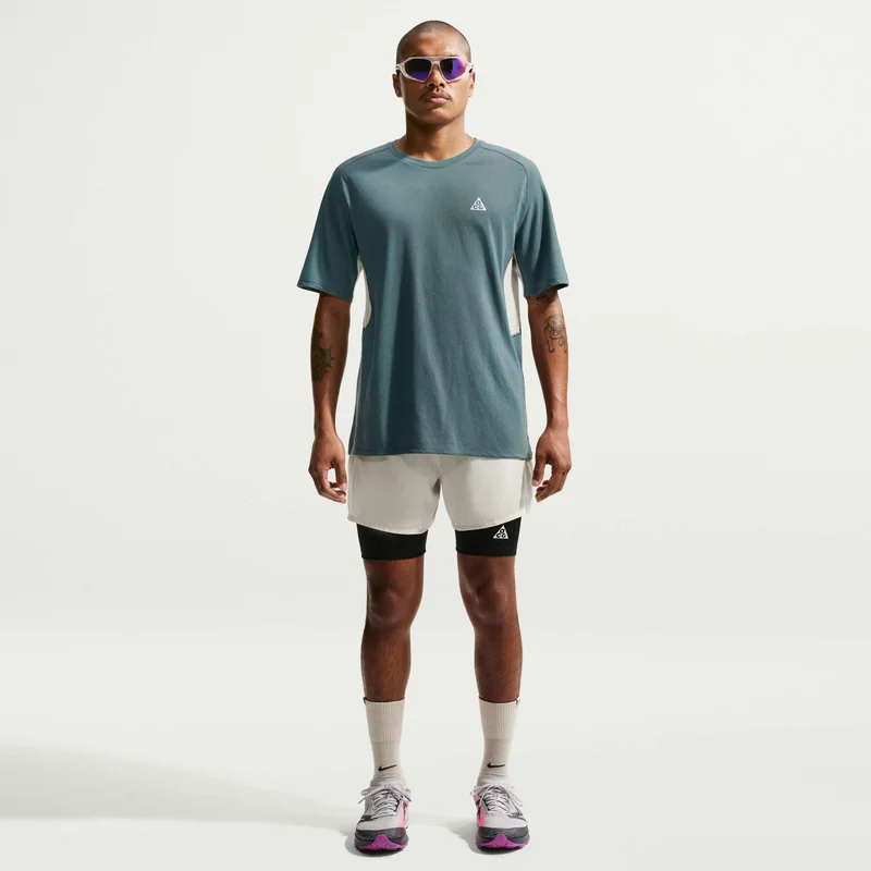 Nike Green Men's ACG Dri-FIT ADV Solar Chase Running Top for Men | Best Price UAE