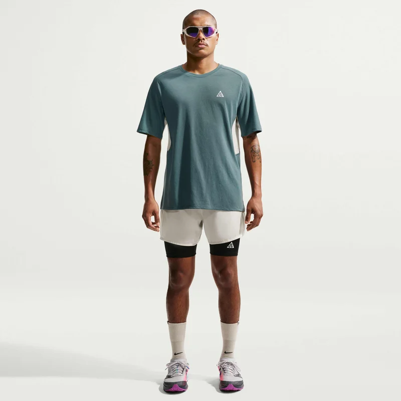 Nike Green Men's ACG Dri-FIT ADV Solar Chase Running Top for Men | Best Price UAE