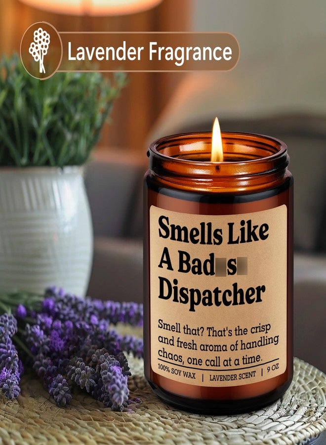 LEADO Candle, 911 Dispatcher Gifts, Dispatcher Gifts for Women, Men - Appreciation, Birthday, Fathers Day, Retirement Present for 911 Operator, Emergency Police Dispatch Coworker, First Responder - Image 2