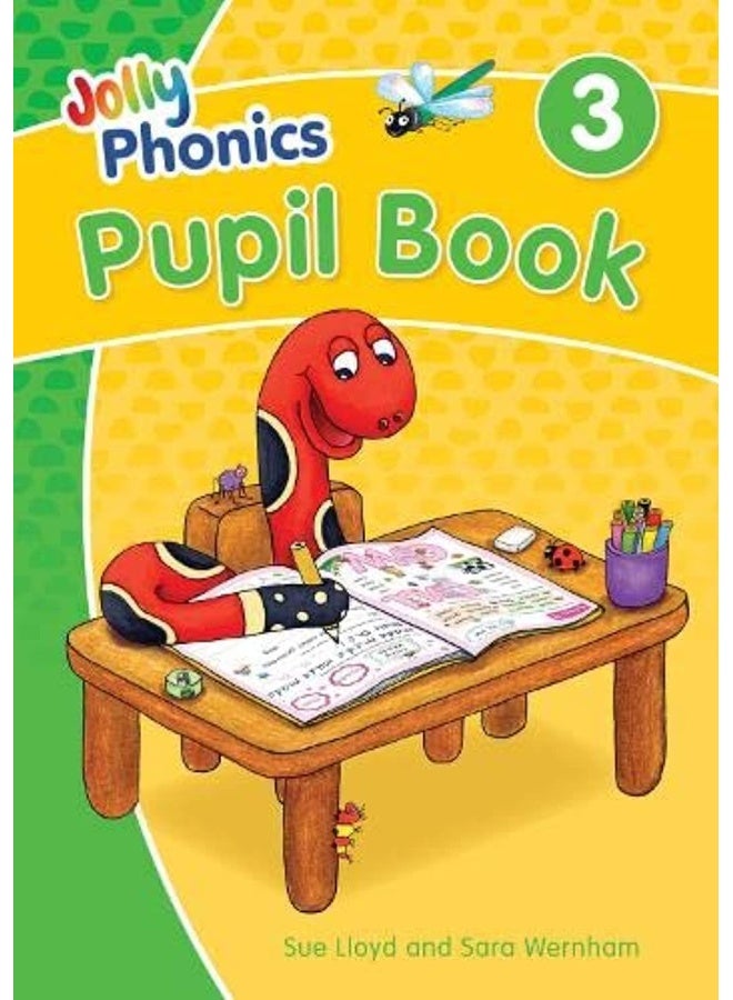 كتاب التلميذ جولي فونكس 3: بالحروف السابقة للكتابة (النسخة البريطانية)