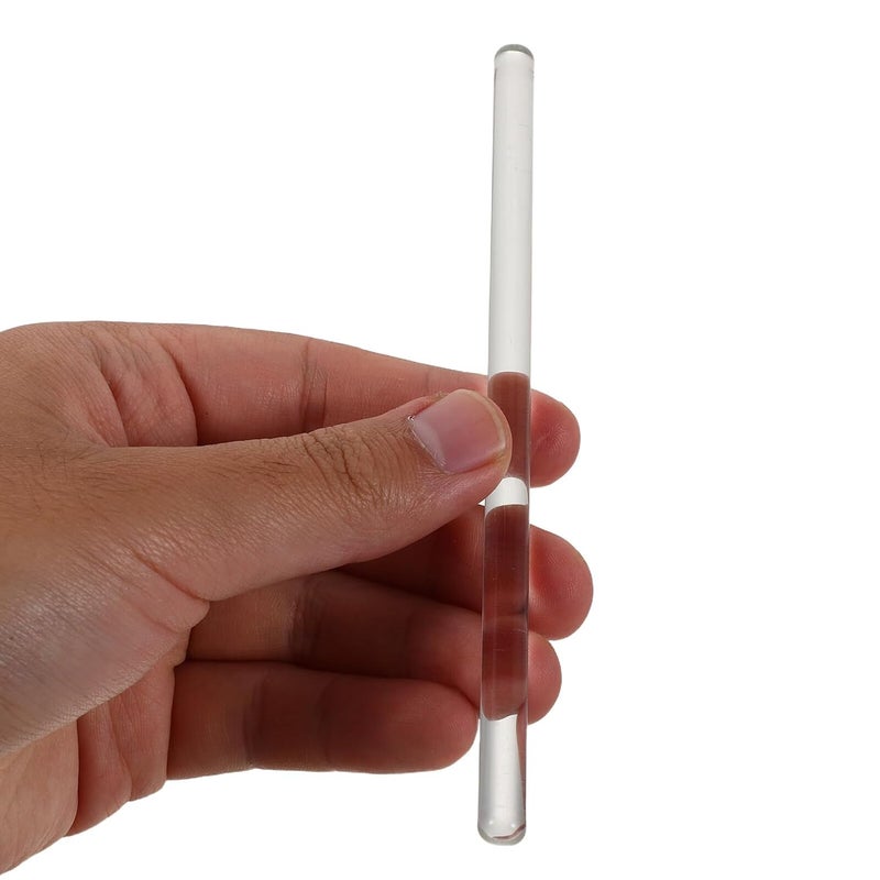 Garneck 30pcs Solid Glass Stirring Rods Round Tips 15cm Glass Mixing Sticks for DIY Cosmetics Lip Gloss Making and Beverage Stirring - Image 4