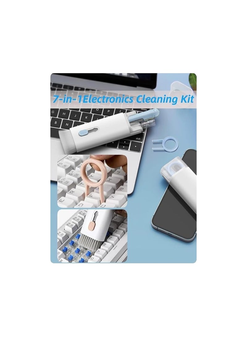 NEXT STORE 7-in-1 Keyboard Cleaner Brush with Key Puller, Multifunctional Cleaning Brush for AirPods 2/Pro and Mechanical Keyboards - Image 2