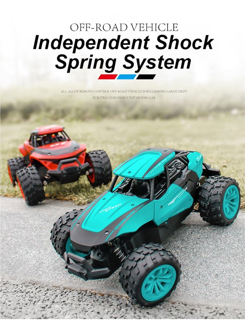 Swift Remote Control Car, Rechargeable RC Monster Car Toy, 15MPH High Speed 2.4Ghz 4WD Racing Drift RC Cars, Climbing Beast Fast Powerful Off-Road Electric Rock Crawler Gift for Adults & Kids, Orange  - Image 5