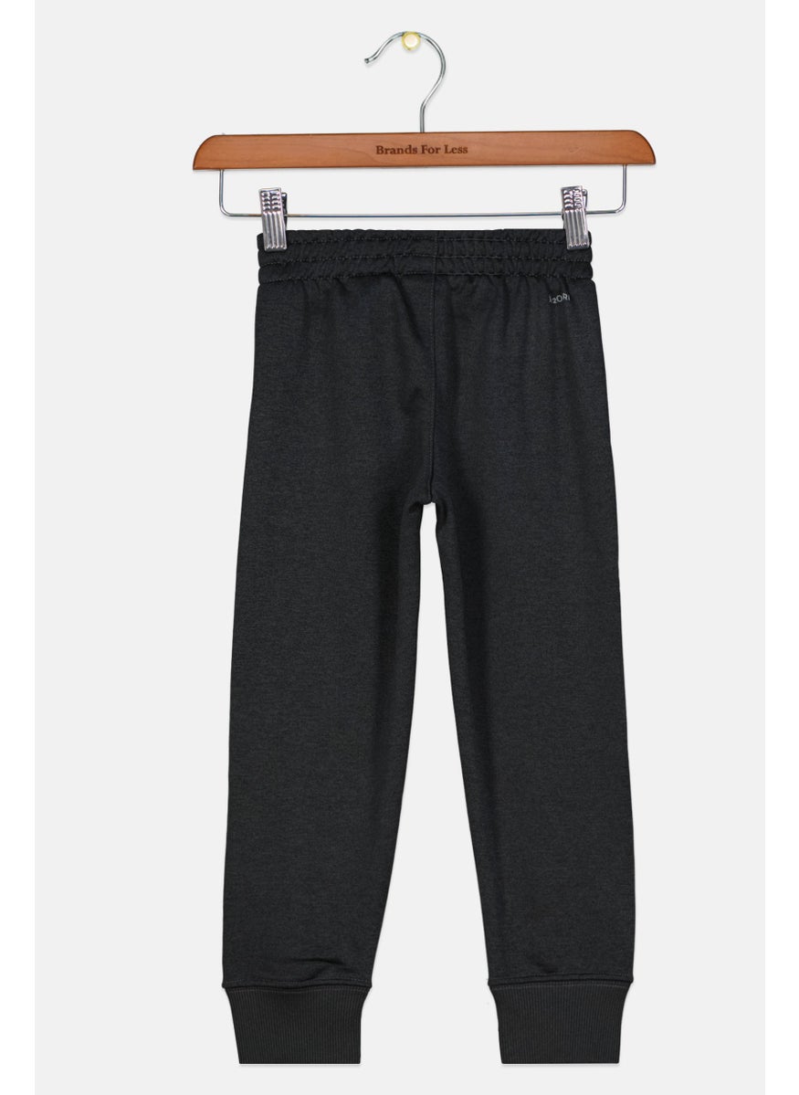 Hurley Toddlers Boy Regular Fit Heather Jogger Pants, Black  - Image 2