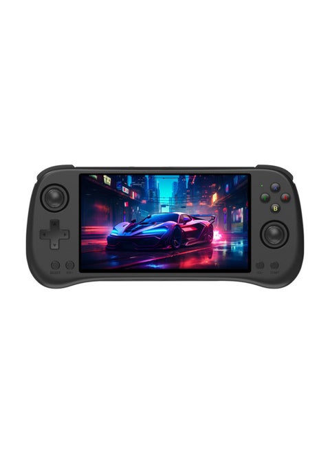 Powkiddy X55 Portable 5.5-inch Open Source Handheld Console Street Fighter Ps1 Emulator High Definition Gaming Machine-Product Color:x55 No Card, No System, No Machine-Model:Black
