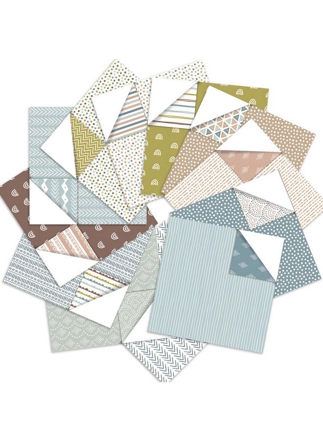 أي كامو ورق زخرفي بنمط بوهو مقاس 12 بوصة، 24 ورقة من ورق سجل القصاصات بوهو اللطيف على الوجهين، أوراق ديكوبودج DIY، مستلزمات سجل القصاصات، مستلزمات صنع البطاقات - Image 2