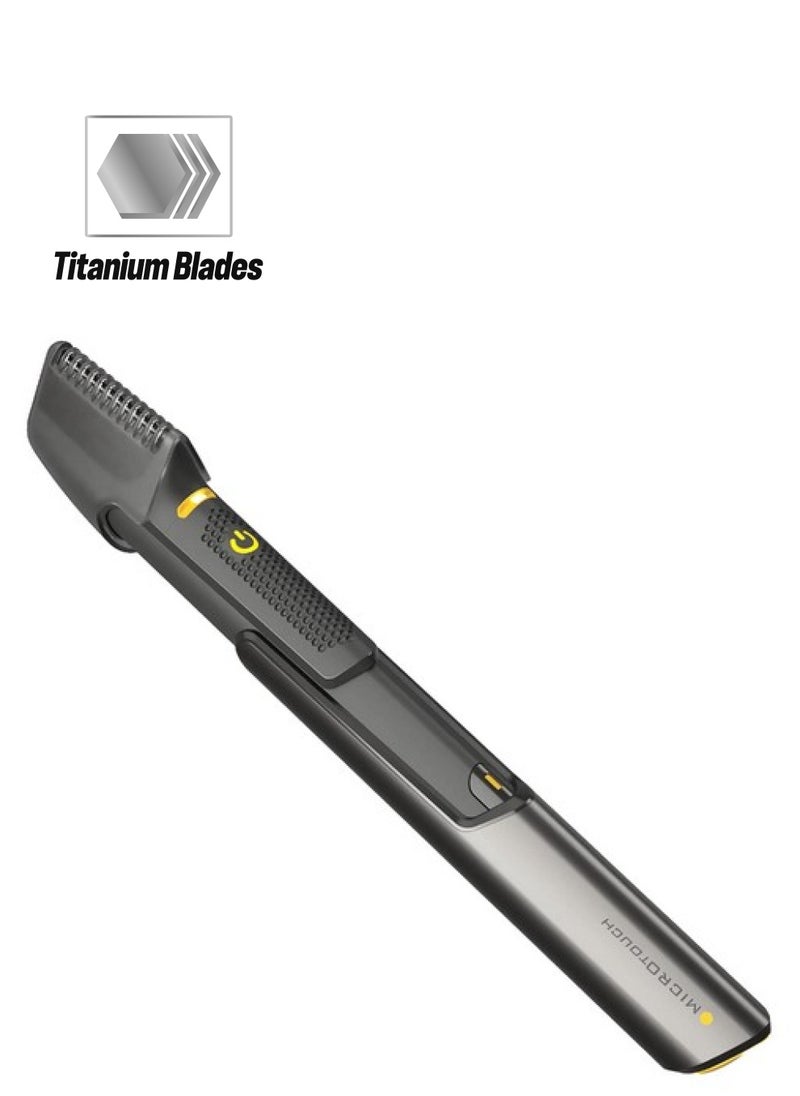 Micro Touch Titanium Trim Lighted Hair Cutting Tool And Body Groomer  - Image 1