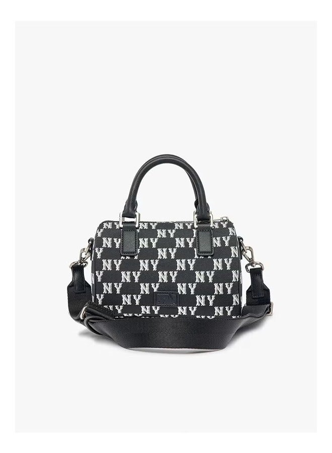 MLB A new Boston bag from MLB in South Korea, NY, with full-label letter prints, is a single-shoulder hand-held crossbody bag for women - Image 2