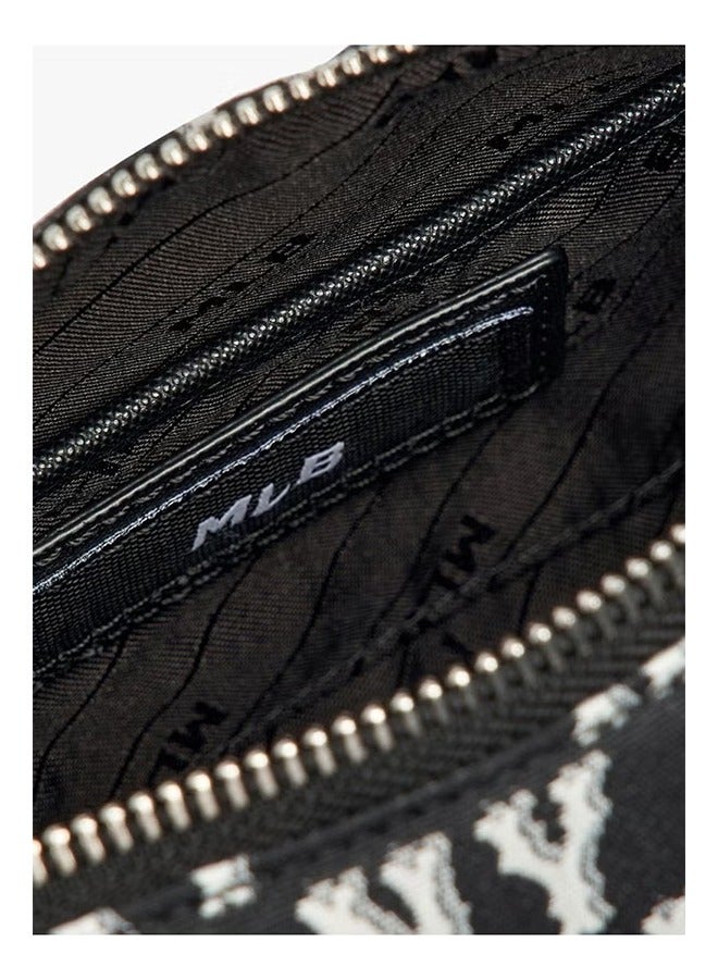 MLB A new Boston bag from MLB in South Korea, NY, with full-label letter prints, is a single-shoulder hand-held crossbody bag for women - Image 5