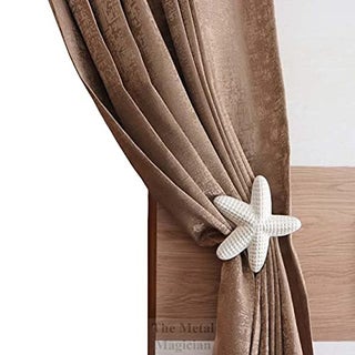 The Metal Magician Metal Nautical Starfish Curtain Holdback  Curtain Holder for Home Bedroom  Office Starfish Set of 2 - pzsku/Z7CF33AC02F92BB0FFC93Z/45/1749490269/02ed70a3-0d27-4ddc-bbd3-4662af9c82ba