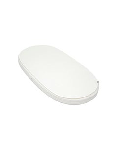 STOKKE Sleepi Protection Sheet, White Protects Mattress Against Accidents And Spills Compatible With The Oval Sleepi Mattress Exterior Made of Breathable 3D Mesh Machine Washable  - Image 1