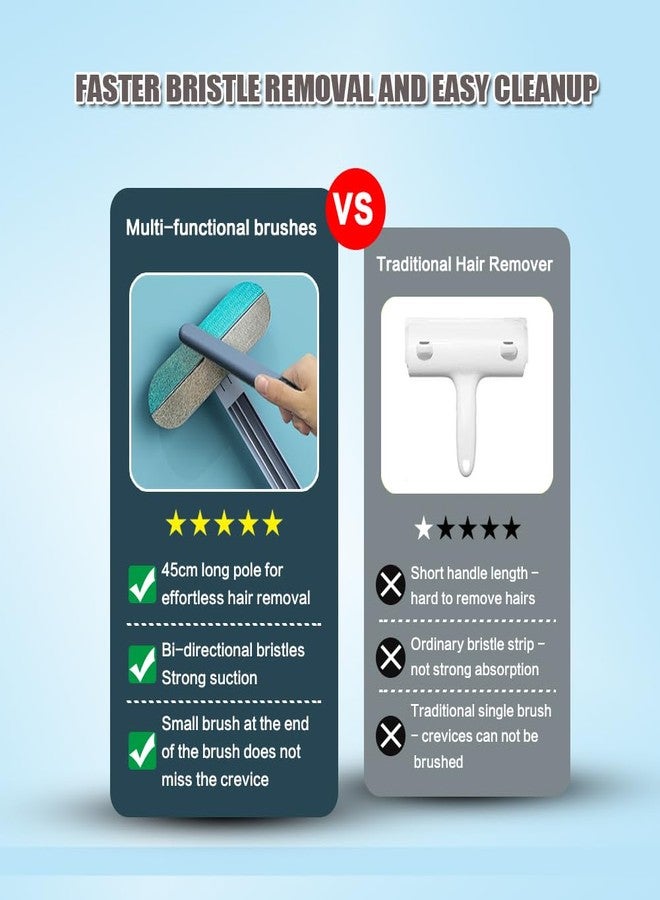 WOBEVB Pet Hair Remover and Reusable Cat and Dog Hair Remover for Furniture, Couch, Carpet, Clothes, Car Seats or Bedding, Reusable Lint Brush, Perfect Dog and Cat Fur Remover Tool - Image 4