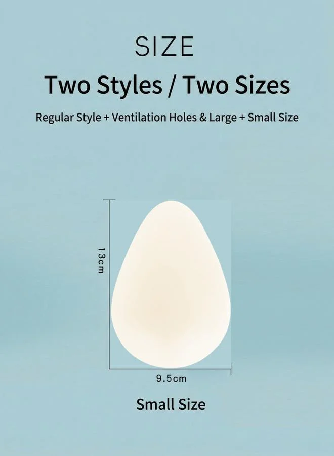 تايك تو حمالة صدر سيليكون لاصقة لرفع الصدر، 9.5*13 سم