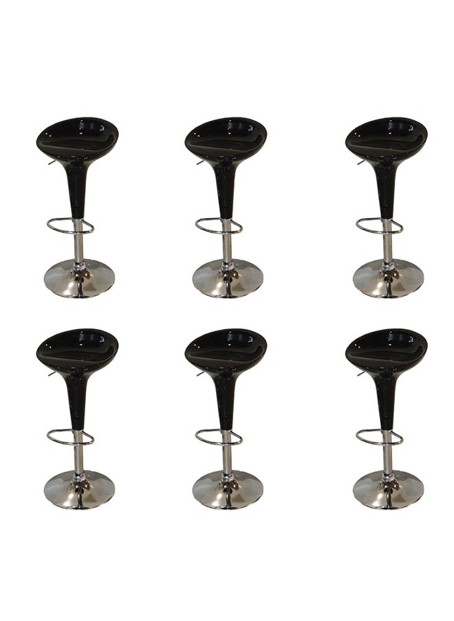 JILPHAR FURNITURE Jilphar Furniture Adjustable Steel Bar Stool- 1314A set of 6pcs 