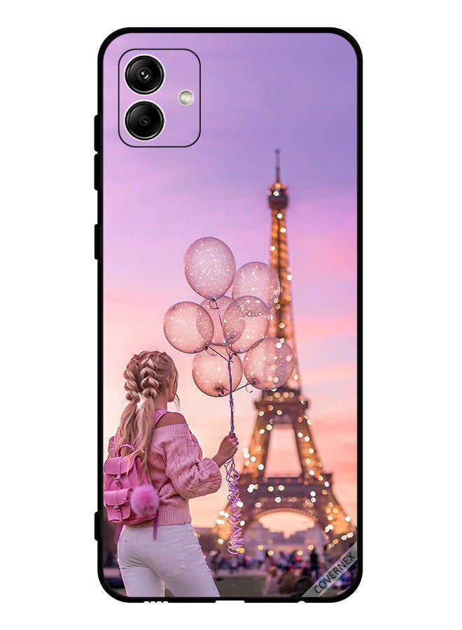 Covernex Protective Case Cover For Samsung Galaxy A04 4G Girl Holding Balloons - Image 1