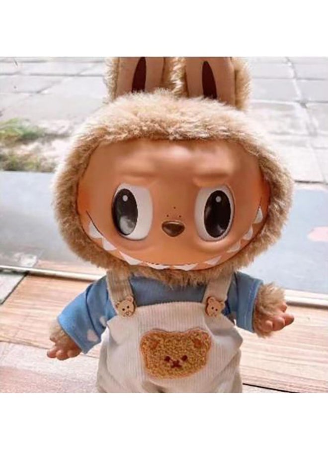 LABUBU 38cm Plush Doll Dress-Up Clothes - Outfit Only (Doll Not Included) 
