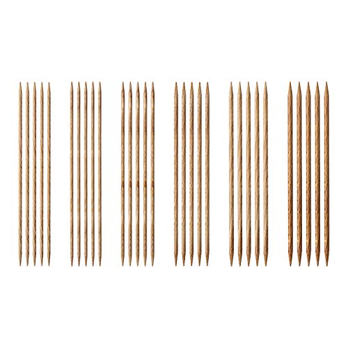 KnitPicks Knit Picks Double Pointed Wood Knitting Needle Set (Sunstruck 8") - Image 2