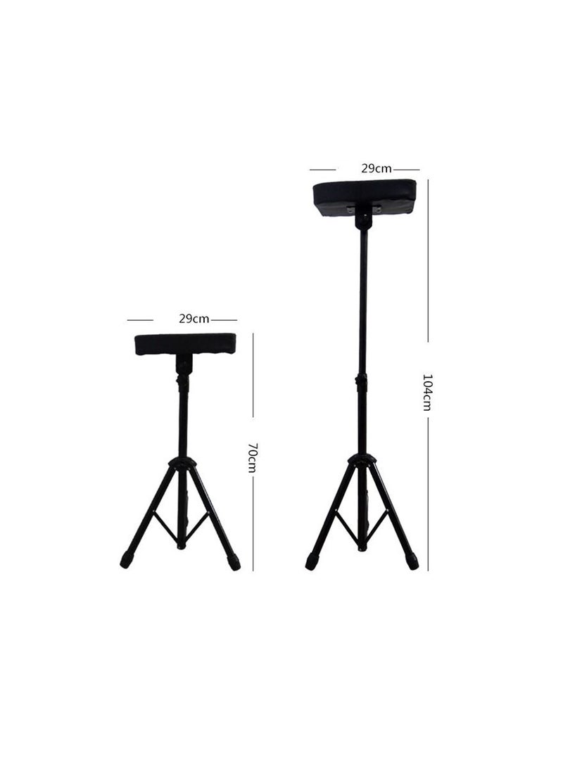 Generic High Quality Adjustable Stainless Steel Folding Tripod-Stand Tattoo Arm Rest for Tattoo Holder  - Image 5