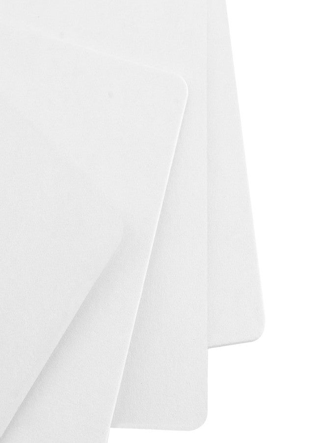 MUKLEI Paper Coasters, 500 PCS 4 Inch Square Cardboard Coasters, Paper Bar Coaster Bulk for Arts, Wedding, White - Image 3