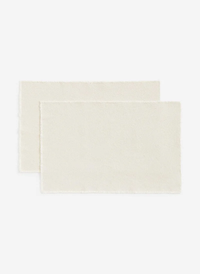 H&M 2-Pack Canvas Place Mats