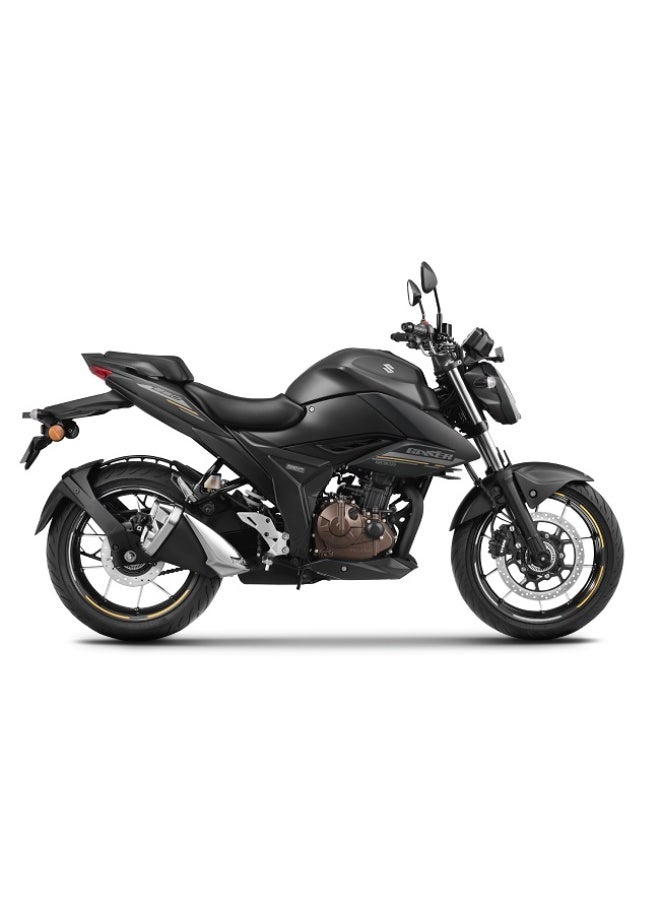 سوزوكي دراجة نارية جيكسر 250 نيكد – GIXXER 250 Naked 2023 اسود مطفي  ( الاستلام من فرع الخبر ) - Image 1