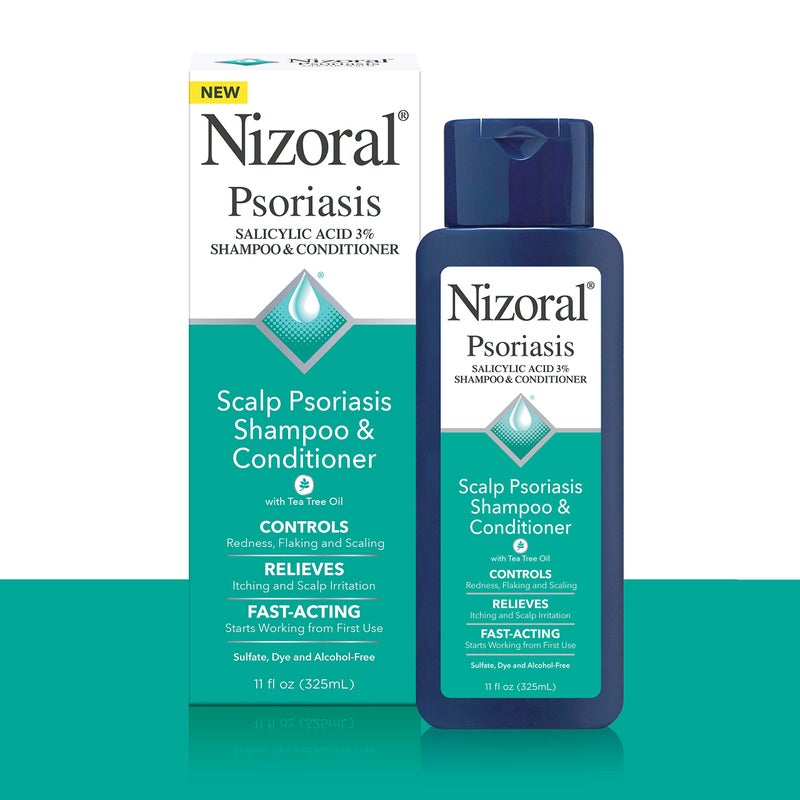Nizoral Psoriasis Shampoo & Conditioner - Effective Scalp Psoriasis Treatment, 11 Ounce - Image 2