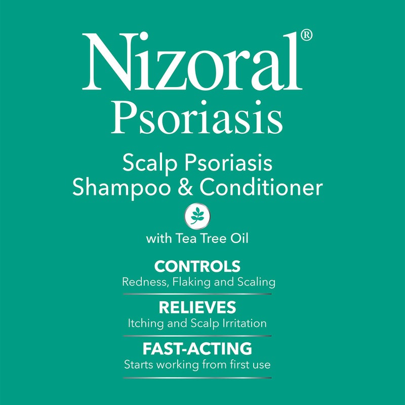 Nizoral Psoriasis Shampoo & Conditioner - Effective Scalp Psoriasis Treatment, 11 Ounce - Image 3