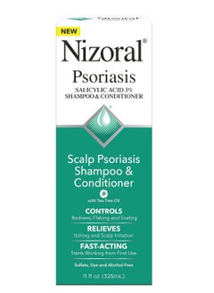Nizoral Nizoral Scalp Psoriasis Shampoo & Conditioner, 11 Ounce  - Image 1