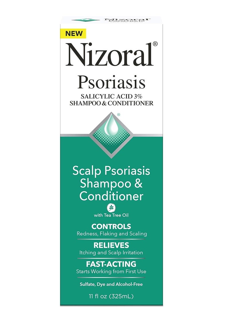 Nizoral Nizoral Scalp Psoriasis Shampoo & Conditioner, 11 Ounce  - Image 1