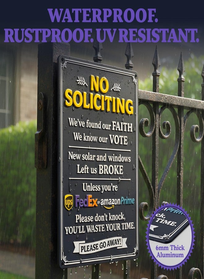 Hambli No Soliciting Sign - Image 5
