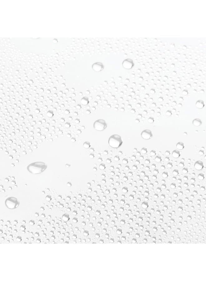 iDesign Waterproof PEVA Plastic Shower Curtain Liner for Use Alone or With Fabric Curtain, 72” x 72”, Clear - Image 5