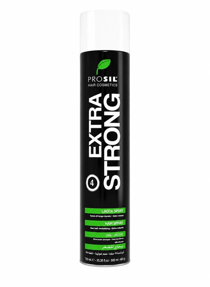PROSIL Extra Strong Hairspray 500 ML - Image 1