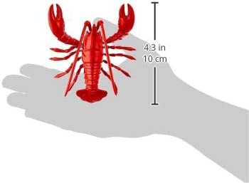 Qwick Click Wobble Magnet Lobster Decorative Magnet for The Kitchen, Metal, Red, 12.5 x 9 x 3.5 cm - Image 4