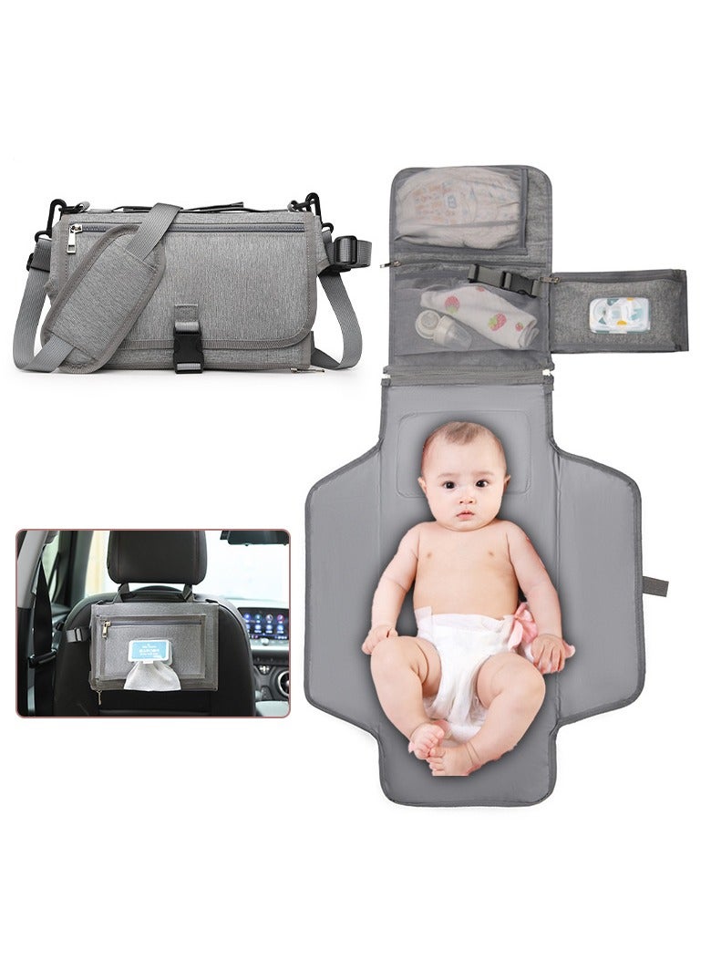Baby Convenient Diaper Bag Diaper Changing Bag Disposable Diaper Bag Disposable Trailer Diaper Folding Changing Bag  - Image 1