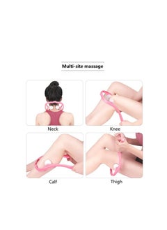 SHABU Neck Massager Hand Roller Muscle Relaxation Scalp Massager Point Neck Manual Massage with Balls  - Image 4