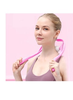 SHABU Neck Massager Hand Roller Muscle Relaxation Scalp Massager Point Neck Manual Massage with Balls  - Image 3