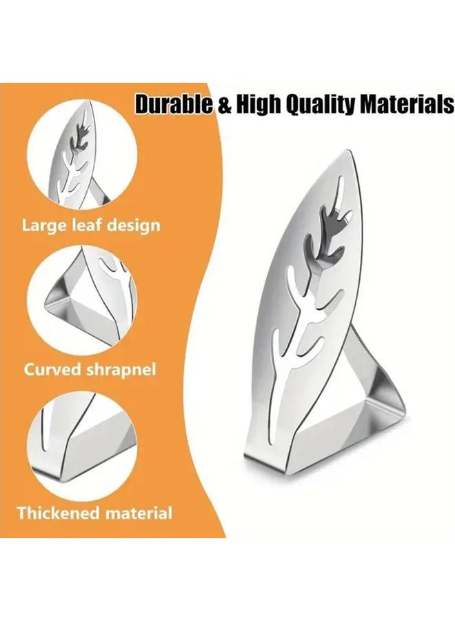 10 Pcs Stainless Steel Tablecloth Clips Non Slip Adjustable Outdoor Garden Home - Image 5