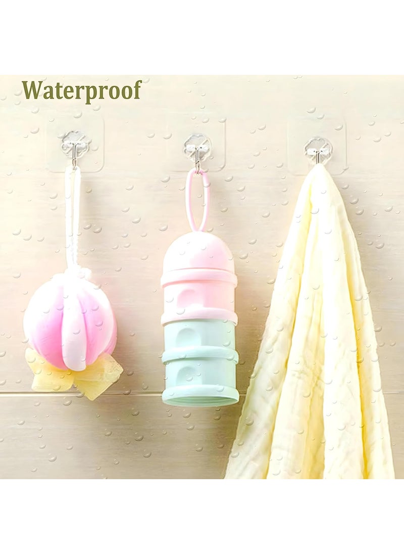 Apmiyani Apmiyani for Hanging Strong Hook for Wall Hanging Hook Without Drill Self Adhesive Hooks for Wall Heavy Duty Wall Stick Hook Wall Hanger Hook Flower Hookpsc15  - Image 4
