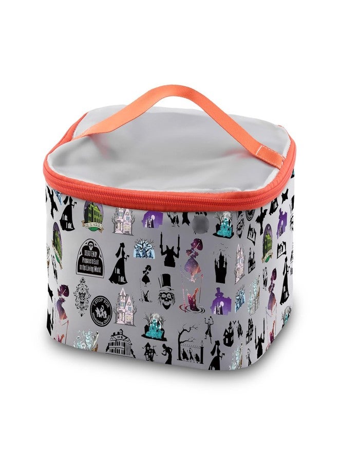 PXTIDY Haunted Horror Mansion Role Inspired Cosmetic Organizer Bag Welcome F Mortals Horror Fan Gift Halloween Theme Gifts - Image 1