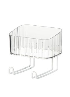 Excefore Cosmetic Storage Tray Wall-Mounted Storage Box, for Cosmetics and Accessories, with Bracket Creative PET Organizer, for Soap Towel Paper Napkins, Jewelry, Makeup Vanity Tray  - Image 1