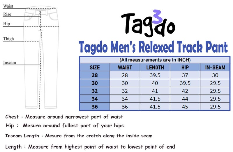 TAGDO Men's Plaid Cargo Pocket Straight Leg Relaxed Casual Pants (Chex-Pant-2039-White-36) - Image 3