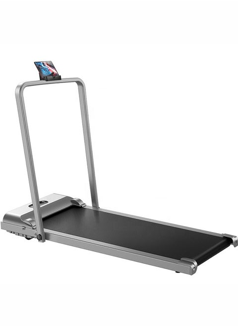 1-6KM/H Slim Foldable Treadmill for Walking and Running, Cardio Exercise Machine, Preset and Adjustable Programs, with Wireless Remote Control, Suitable for Home Use