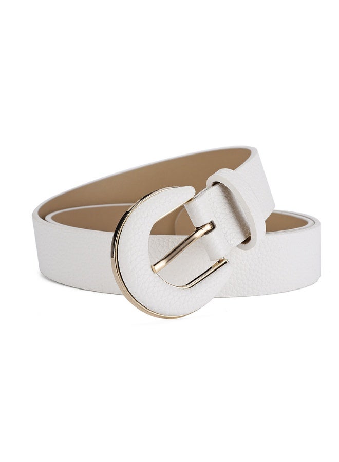 Shougu Ladies Personalized Fashionable High-end Versatile Decorative Belt 107CM 