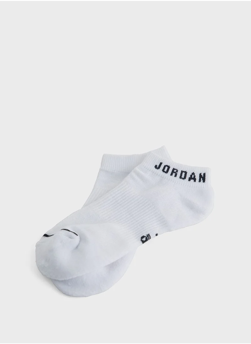 Jordan 3 Pack Everyday Cush Poly Crew Socks
