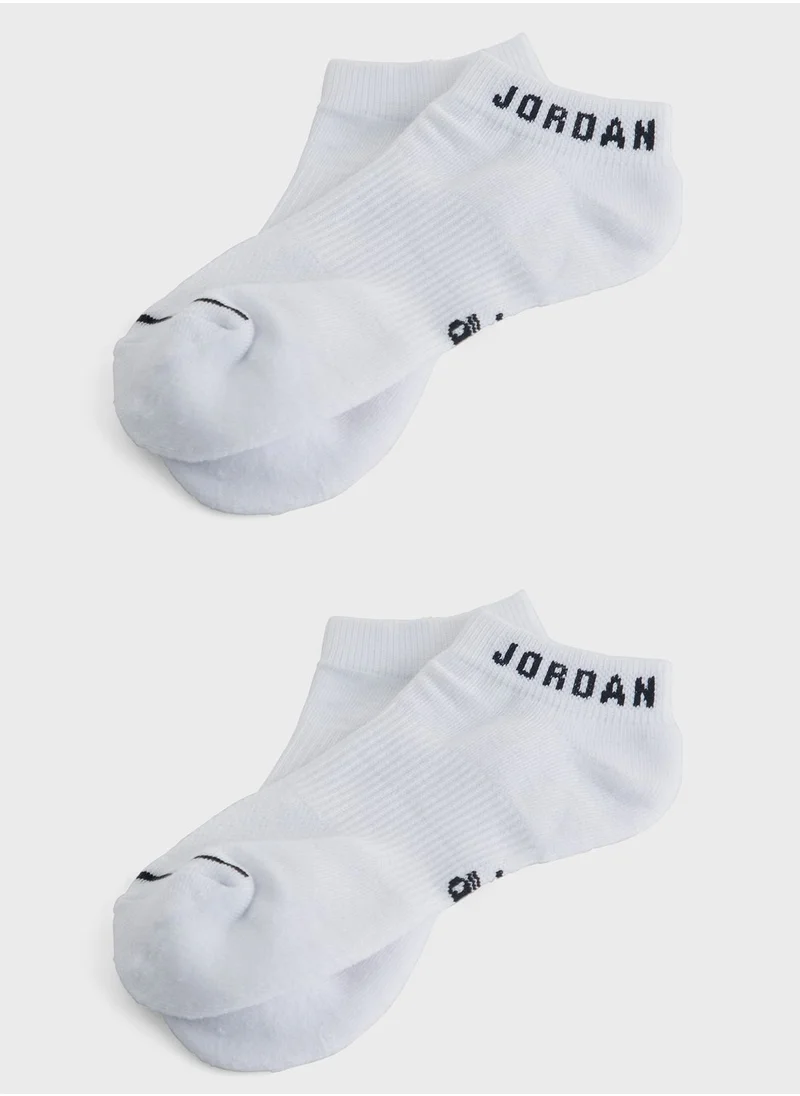 Jordan 3 Pack Everyday Cush Poly Crew Socks