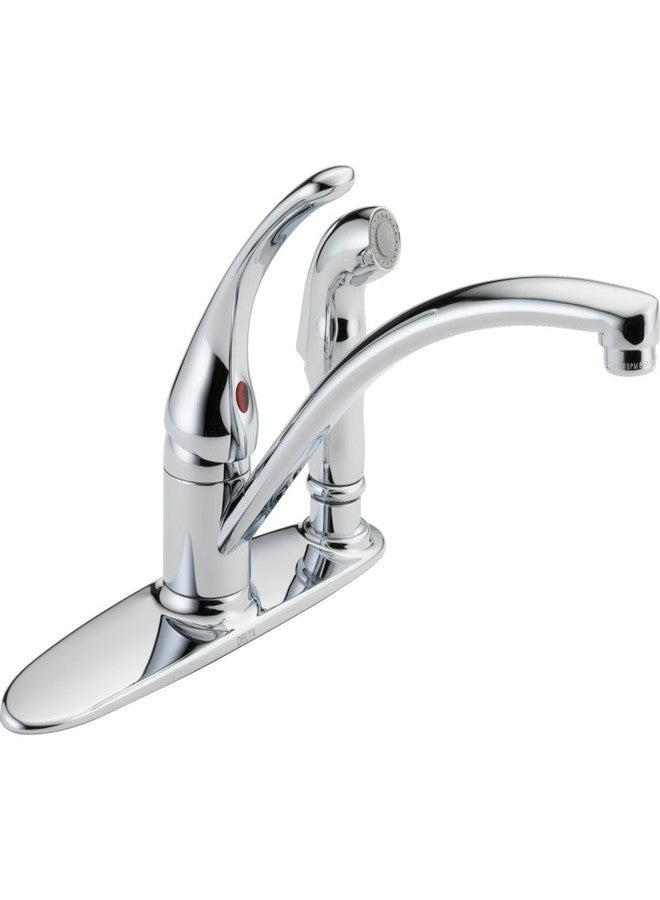 DELTA FAUCET B3310LF, 19.35 x 11.75 x 0.02 inches, Chrome - Image 1